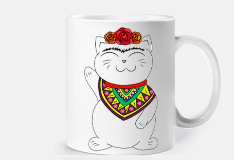 Tazza Maneki Kahlo