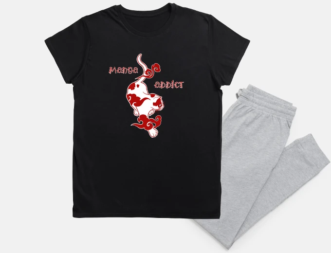 Pyjama manga addict