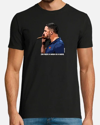 Camiseta manga corta abascal fumando puro caye. laTostadora