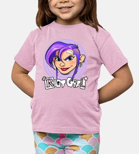 Ropa manga corta bebé disturbios grrl