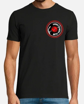 Camiseta hombre negra manga corta hotsell