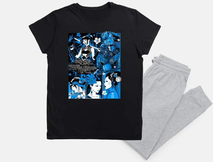 Pyjama manga geisha