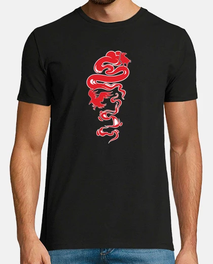 T-shirt manga nuvola e corvi