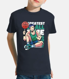 manga basketball player, children&#39;s t-shirt drawing artist manga collector.