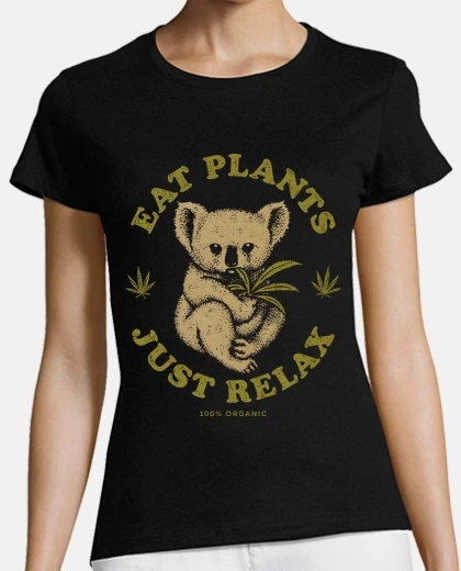 Tee-shirt manger des plantes détends-toi