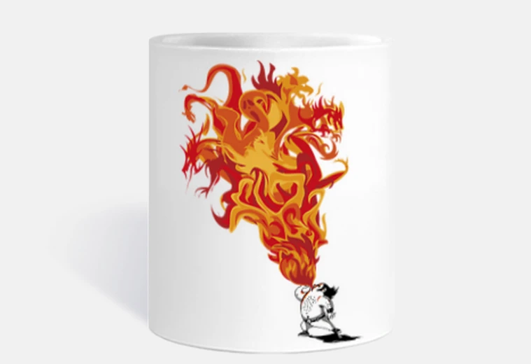 Tazza mangiafuoco