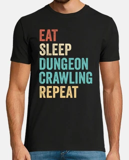 mangiare dormire dungeon strisciare rip