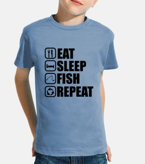 mangiare dormire pescare ripetere pesca