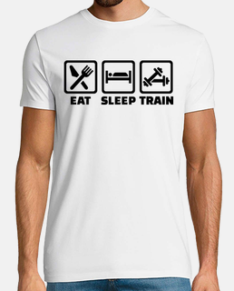 mangiare dormire treno bodybuilding