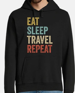 mangiare dormire viaggiare ripetere via