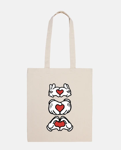 Borsa mani del cuore