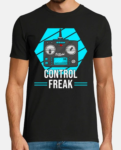 T-shirt maniaco del controllo