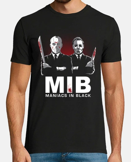 Tee-shirt maniacs en noir
