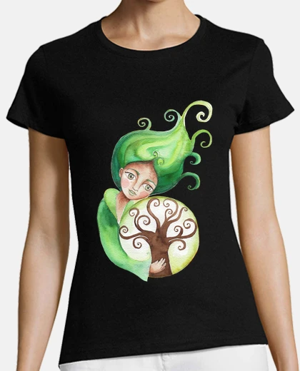 T-shirt manica corta donna spirito della terra