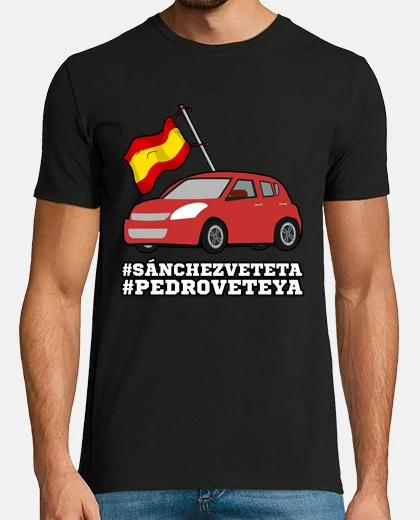 Camiseta Manifestación de coches Pedro Vete YA