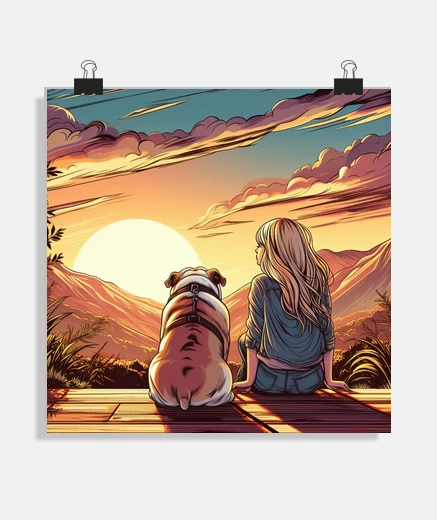 Poster manifesto sunset