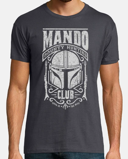 T-shirt manopola club di caccia alle taglie