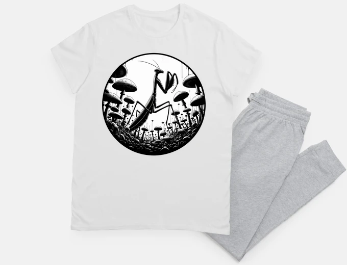 Pyjama mante religieuse monochromatique