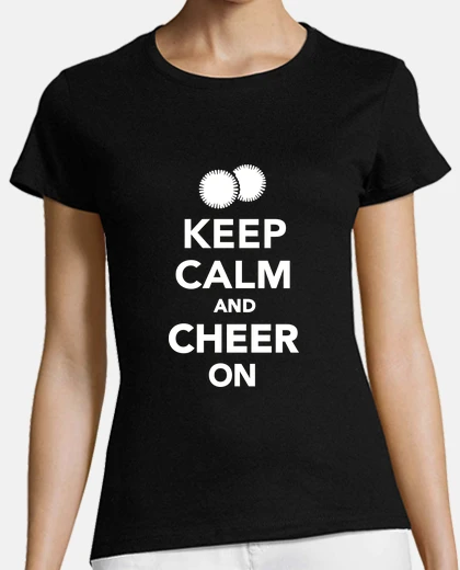 Playera mantén la calma y anima