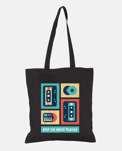 Bolsa mantén la música sonando