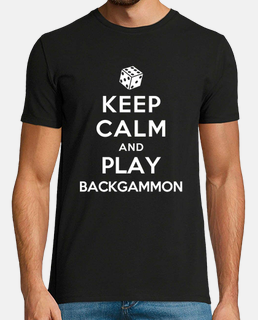 mantener la calma y jugar al backgammon