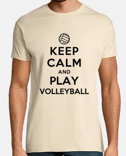 mantener la calma y jugar voleibol