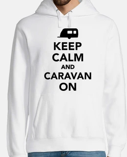 mantener la calma y la caravana en