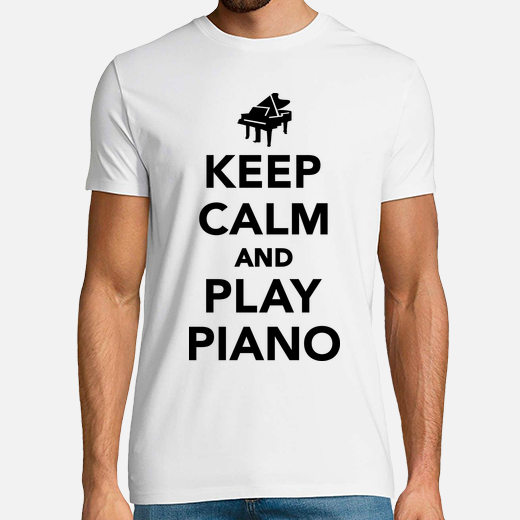 mantener la calma y tocar el piano