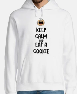 mantieni la calma e eat biscotti