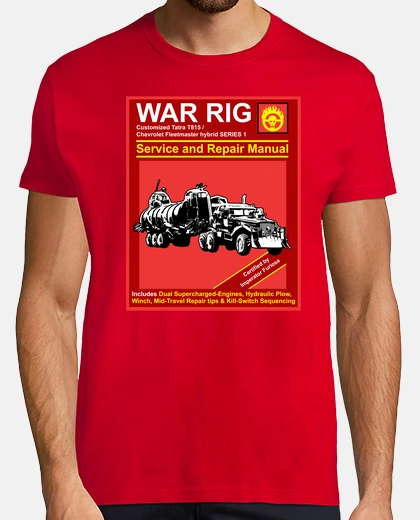 Camiseta manual de plataforma guerra