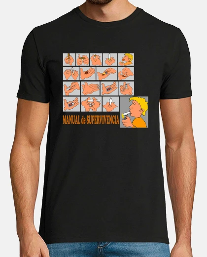 Camiseta manual supervivencia