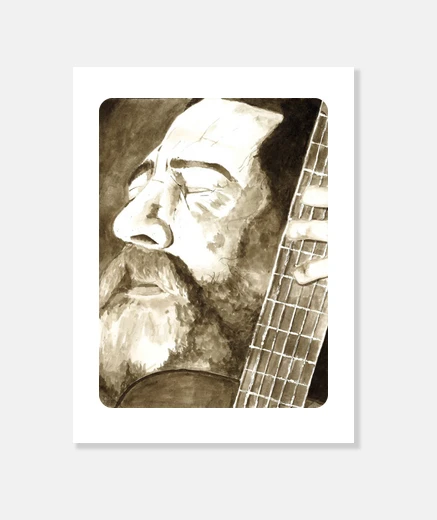Stampa manuel molina watercolor