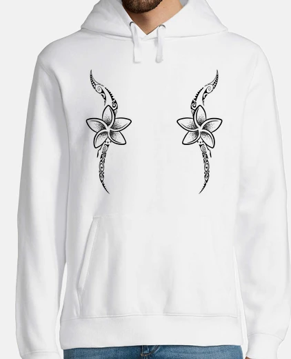 Sudadera maorí floral