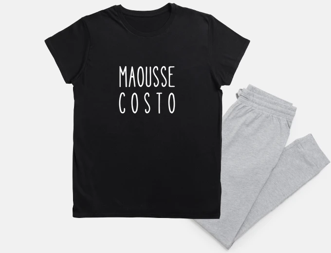 Pigiama maousse costo