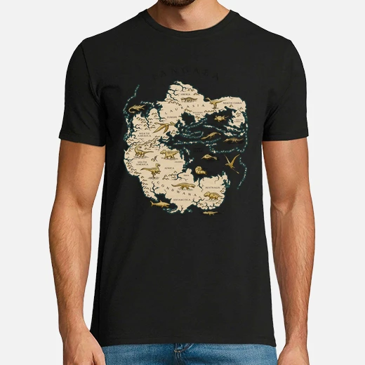 Map of the supercontinent pangaea t-shirt | tostadora