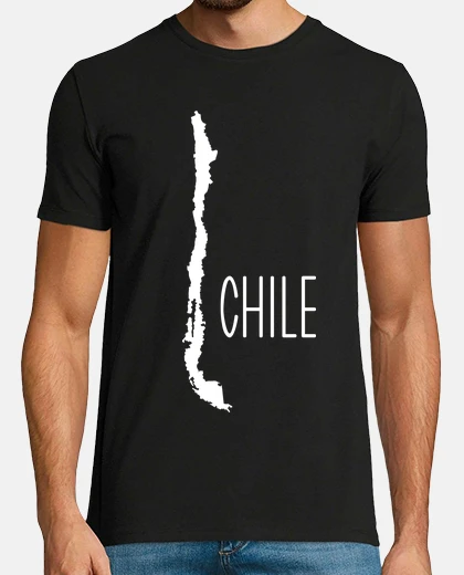 Camiseta mapa de chile