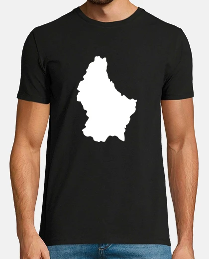 Camiseta mapa de luxemburgo
