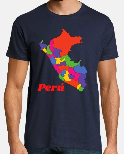 Camiseta Mapa de Perú