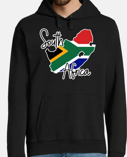 Sudadera mapa de sudáfrica