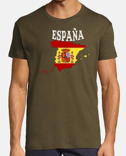 Camiseta mapa España escudo