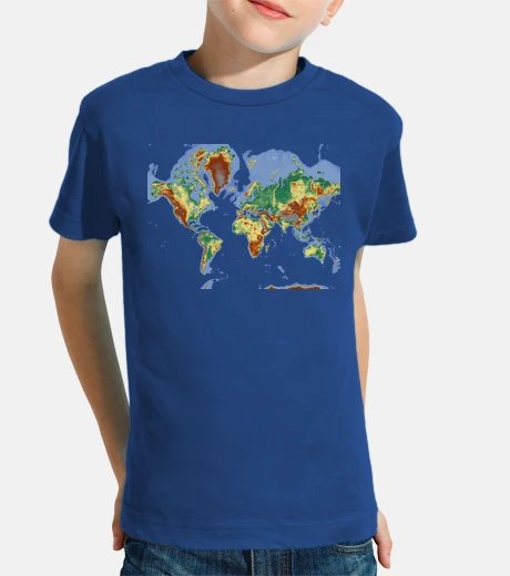 Abbigliamento mappa del mondo / mondo / pr of e / geo