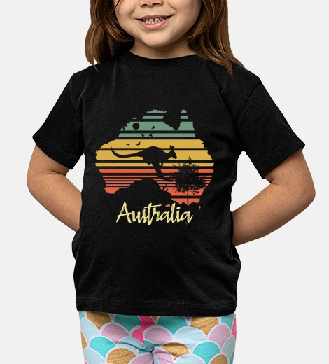 Abbigliamento mappa della terra d39epoca australia da