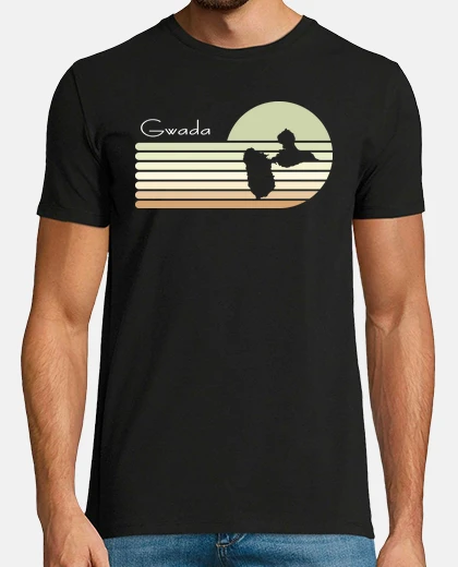 T-shirt mappa idea regalo della guadalupa