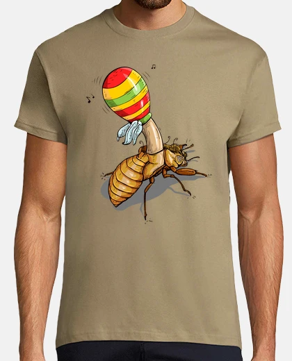 Camiseta maracas de cigarra