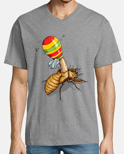 Camiseta maracas de cigarra
