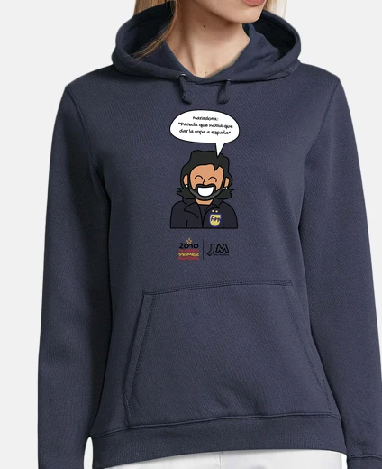 Hoodie maradona in the 2010 world cup