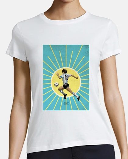 Camiseta Maradona Mujer