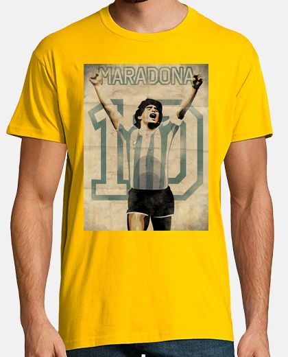 Camiseta Maradona Retro futbolTV