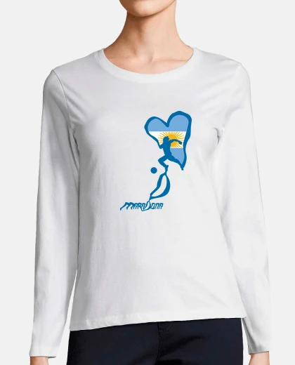 T-shirt maradona sempre nel cuore
