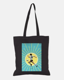 maradona cloth bag, black color
